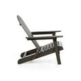 thumbnail image 2 of Greemotion Elk 34"W Outdoor Eucalyptus Wood Adirondack Chair in Gray, 2 of 7