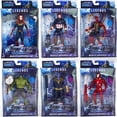 thumbnail image 2 of Figuras de acción de Marvel Legends Los Vengadores Iron Man Spider Man Thor Capitán América Thanos Hulk War Machine de 15 cm, 2 of 5