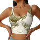 thumbnail image 1 of Fotbe Chickens Sujetador Deportivo Largo sin Aros para Mujer con Almohadillas y Soporte Medio, Transpirable y Absorbente, Camiseta Tipo Chaleco o Tank Top-XX-Large, 1 of 8