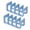 Blue, variant on KOYPTL 2Pack Purse Organizer for Closet,Sturdy Plastic Purse Storage Organizers,Handbag File Divider Binder Holder,4 Sections Purse Organizers Dividers for Office Desk Kitchen Shelf 10.24x4.72x4.13In