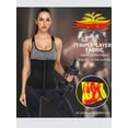 thumbnail image 3 of MISS MOLY Womens Sweat Waist Trainer Cincher with Elastic Band Neoprene Tummy Shaping 9 Steel Bones Girdle Weight Loss, 3 of 6