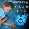 thumbnail image 4 of Lámpara de mesa con luz nocturna LED 3D para niños, diseño de unicornio y caballo, con control remoto que cambia de 16 colores, regalos de Navidad, juguetes de cumpleaños, 4 of 8
