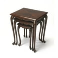 thumbnail image 3 of Butler Specialty Nest Of Tables In Dark Brown Cherry Finish, 3 of 6