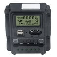 thumbnail image 4 of Controlador de carga solar USB dual Pantalla LCD ABS Controladores de carga PWM Control de luz 12V24V10A 130W 260W, 4 of 12