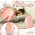 thumbnail image 4 of Ufehgfjh Hand Warmer Hot Water Bottle Mini 350Ml Ribbed Silicone Heat Pack Reusable Water Injection Portable Warm Compress for Hands Pocket Foot Pain Relief Cozy Winter Warmer, 4 of 4