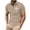 Khaki, variant on UVEASISHA Mens Jesus Polos Shirts Christian Faith Cross Printed Casual Button Up Shirt Summer Short Sleeve Collared T-Shirts Comfy Regular Fit Golf Shirts Army Green L