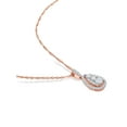 thumbnail image 3 of Everly Women's Diamond 14k Rose Gold Necklace, 3 of 5