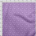 thumbnail image 4 of oneOone Cotton Jersey Purple Fabric Floral Craft Projects Decor Fabric Printed By The Yard 58 Inch Wide, 4 of 5