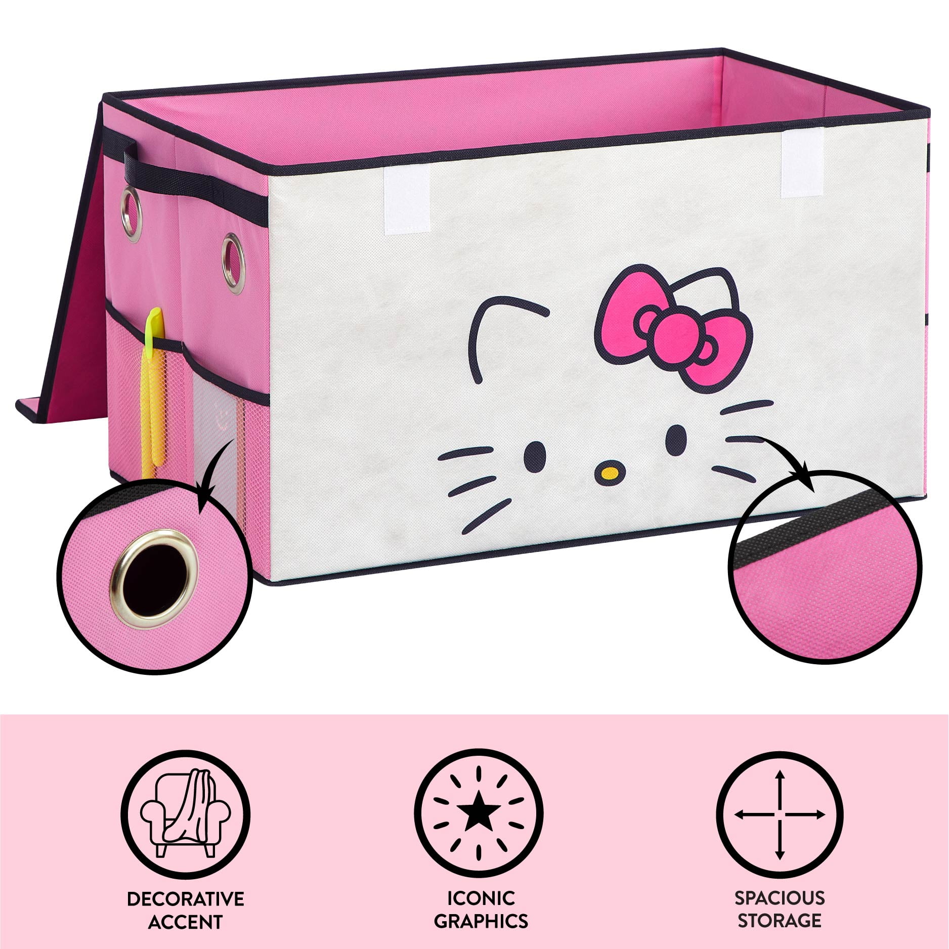 Hello Kitty 22.5" W x 13.5" H Storage Trunk