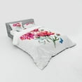 thumbnail image 3 of Ambesonne Flower Bedding Set 3 Pcs, Carnation Bouquet Nature, Twin XL, Multicolor, 3 of 3