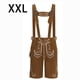 thumbnail image 5 of Guardurnaity Pantalón clásico con peto tradicional bávaro para el Oktoberfest de Múnich para hombre. Ajuste ajustable y resistente. conjuntos de ropa Fiesta de la cerveza XL, 5 of 6