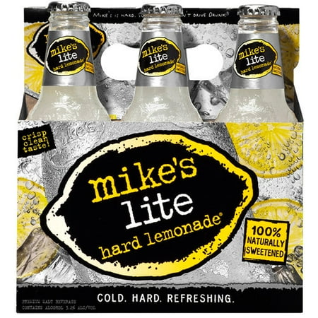 Mike's Hard Lemonade Lite Hard Lemonade Malt Beverage, 11.2 fl oz, 6