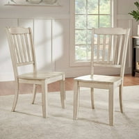 Farmhouse Dining Chairs White Walmart Com