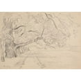 thumbnail image 3 of Ivan Ivanec 24x18 Black Modern Framed Museum Art Print Titled - Avenue Blown with Spreading Trees (1914-1945), 3 of 5
