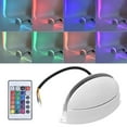 thumbnail image 4 of RGB RC Wall Lamp, AC85-265V Beautiful High Brightness Corridor RC Wall Light Semicircle   24 key  For Kitchen, 4 of 8