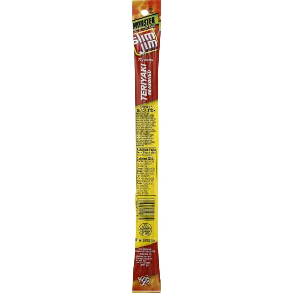 Slim Jim Monster Teriyaki 1.94 Oz - Walmart.com