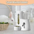 thumbnail image 3 of Automatic Hamster Water Bottle with Food Bowl - 2-in-1 No Small Animal Water Dispenser and Feeder Leakproof Cage Accessories for Hamsters Gerbils Mice Hedgehogs, 3 of 8