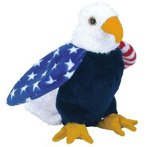TY Beanie Baby FREE the Eagle Internet Exclusive - MWMTs 5.5 inch 