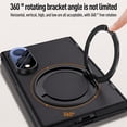 thumbnail image 5 of Sanwo for Samsung Galaxy Z Fold8 Case, Hard PC Magnetic Shockproof Case with Ring Holder Kickstand and Built-in Screen Protector,A, 5 of 5