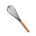 thumbnail image 4 of Uscallm under $5 3Pcs Wooden Handle Whisk, Hand-held Wooden Handle Cake Baking Tool, Household Small Mixing Whisk, Manual Egg Beater, Mini Dough Whisk, Traditional Baking Whisk, 4 of 9