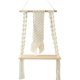 thumbnail image 5 of Estante flotante para colgar en de tapicería, colgador de plantas de pared de macramé hecho , estante colgante, soporte para libros de 30x60cm BLESIY Estante de pared de tapiz, 5 of 8