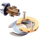 thumbnail image 1 of Kit de tuercas de fijación de grifo, piezas de fijación de grifo de un solo orificio, tuercas de seguridad de latón, para cocina 3 juegos LingWen 8390612707087, 1 of 1