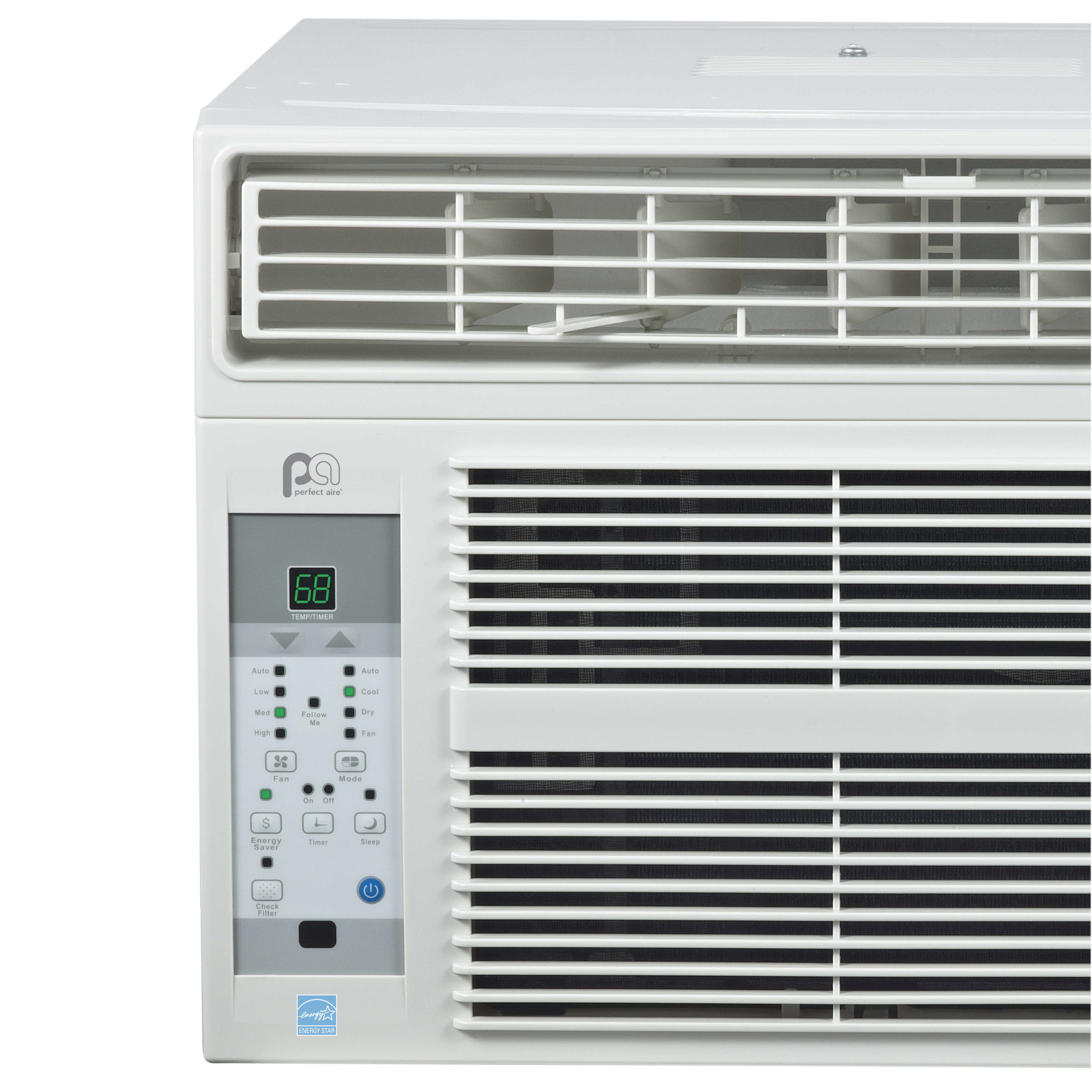 Perfect Aire 8,000 BTU 13.5 in. H x 18.5 in. W 350 sq. ft. Window Air Conditioner - image 3 of 3