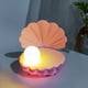 thumbnail image 3 of Lámpara de ambiente hecha a mano con forma de mejillón perla de dulces sueños, pequeñas luces de noche brillantes para niños., 3 of 7
