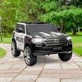 thumbnail image 4 of Kojooin 12v Licensed Toyota Land Cruiser Ride-on Car – Remote Control, 3 Speeds, Music, Horn & LED Lights, 4 of 8