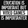 thumbnail image 3 of CafePress - Video Games Is Importanter T Shirt - Dark T-Shirt Kids XS-XL, 3 of 4