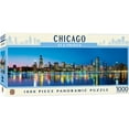 thumbnail image 2 of MasterPieces - 1000 Piece Jigsaw Puzzle, Chicago Skyline Panoramic, Fun for Adults, Family, Kids 13"x39, 2 of 4