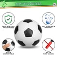 thumbnail image 3 of Minibalones de fútbol de espuma Umnodobn de 5 cm, paquete de 3, para fútbol sala, 3 of 9