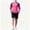 Hot Pink, variant on Soccer Goalie Jersey and Knee Padded Shorts Set for Boys,Long Sleeve Goalie Uniform Kit for Kids and Youth Green