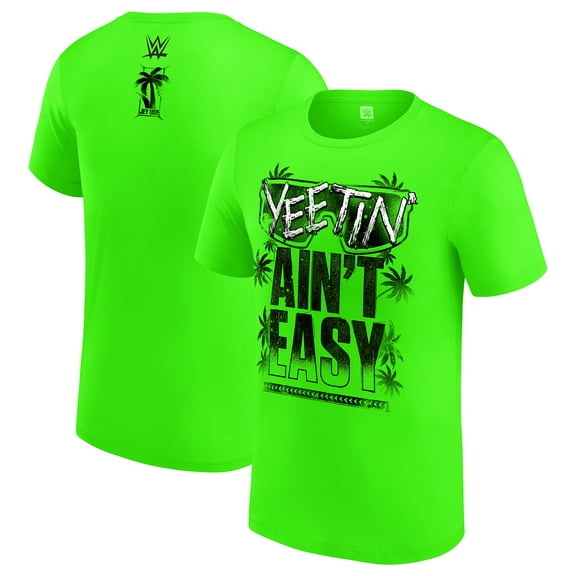 Youth Green Jey Uso Yeetin' Ain't Easy T-Shirt