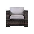 thumbnail image 5 of Living Source International 3-Person Wicker & Olefin Seating Group in Gray/Brown, 5 of 5