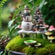 thumbnail image 5 of onlyliua ¡ ¡Ofertas Del Día! ¡Liquidación! Deja La Inserción para Jardín con Muñeco de Nieve y Árbol de Navidad, Decora Los Interiores y Exteriores, Inserta El Suelo para Llevar., 5 of 6