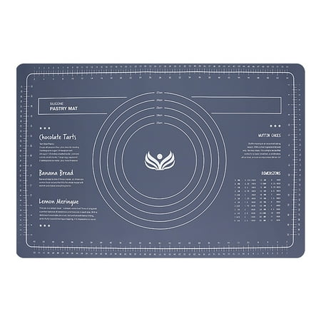 

VEAREAR Kneading Mat Silicone Kitchen Kneading Dough Mat Cookie Cake Baking Mat Tool for Bakery Kitchen