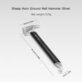 thumbnail image 2 of Martillo para acampar Extractor de clavos multifuncional para hacer senderismo con mochila (Plata), 2 of 5