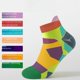 thumbnail image 5 of Calcetines para correr maratón para hombres y mujeres, calcetines deportivos con fondo de toalla engrosado, calcetines náuticos de tubo corto y caña baja, 5 of 6