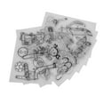 thumbnail image 4 of Hojas Shrinky Dink, 8 piezas de papel Shrinky Dink, hojas termorretráctiles optimizadas para la excelencia, 4 of 12