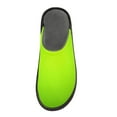 thumbnail image 3 of IAUYY Memory Foam House Slippers Suitable for Both Men and Women. Comfortable, Anti-Slip Plush Flat-Bottomed Slippers The Best Holiday Gift Lime Green Background, 3 of 9