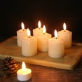 6PCS LED Tea Light Candles with Timer and Remote, Lasumora Waterproof