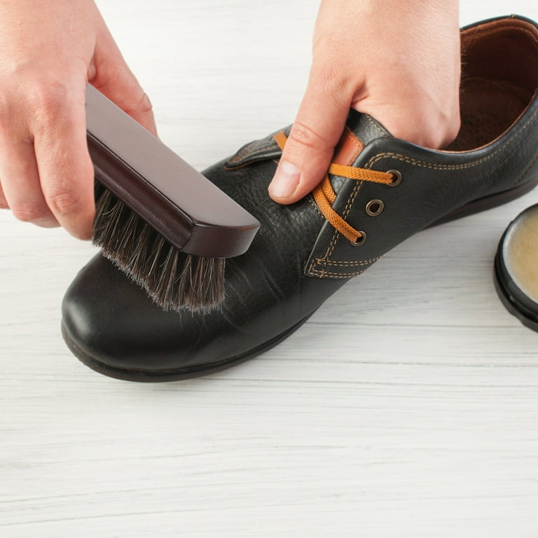 Car Seat Shoe Polish Applicator Saddle Soap for Leather Brush