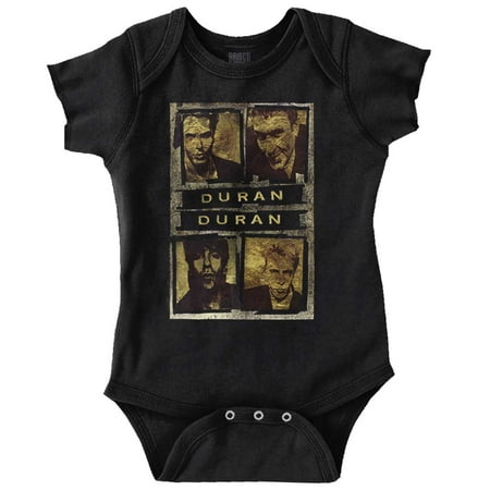 

Music Newborn Romper Bodysuit For Babies Vintage Duran Duran 1980s Retro Band Album
