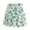 Green Monstera Leaves, variant on HELLHERO Floral Pattern Built-in Shorts Running Skorts, 2 Side Pockets Comfortable Polyester Spandex Golf Skort for Tennis Yoga Outing