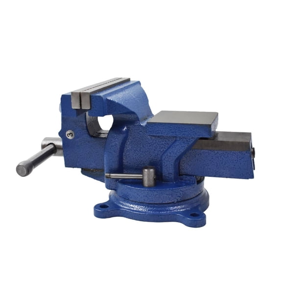 6 inch Bench Vise Table Top Clamp Press Locking Swivel Base Heavy-Duty for Crafting Painting Sculpting Modeling Electronics Soldering Woodworking Fishing Tackle