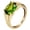 Gold Green, variant on Women's Stainless Steel Gold Plated Oval Cut Cubic Zirconia Solitaire Rings Elegant Statement Comfort Fit Gemstone Band Jewelry Gift Gold White Size 9