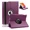 Purple, variant on For Apple iPad 7th 8th 9th 10.2" Case 360 Degrees Rotating Leather Cover