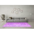 thumbnail image 3 of Ahgly Company Indoor Rectangle Medallion Purple Traditional Area Rugs, 6' x 9', 3 of 4