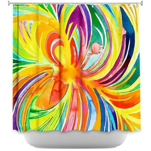 Shower Curtains - DiaNoche Designs - Seat of the Soul
